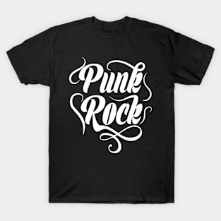 punkrock text typography T-Shirt